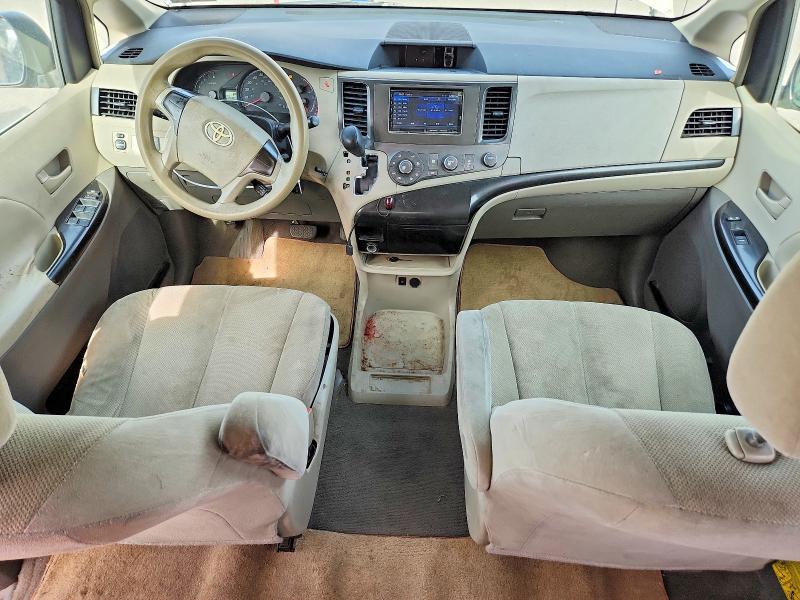 2011 Toyota Sienna VIN 5TDZK3DC2BS078206 COPART salvage auction — SIDE, Pa - Cert Of Title, sold $1,300 on 2026-07-08 (photo 8)