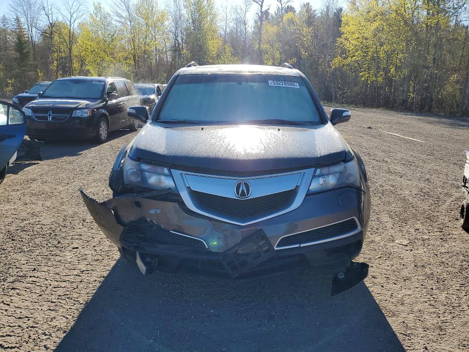 2011 Acura Mdx VIN 2HNYD2H27BH003429 COPART salvage auction — FRONT END, On - Permit No Brand - Unfit, sold $2,050 on 2026-07-02 (photo 5)