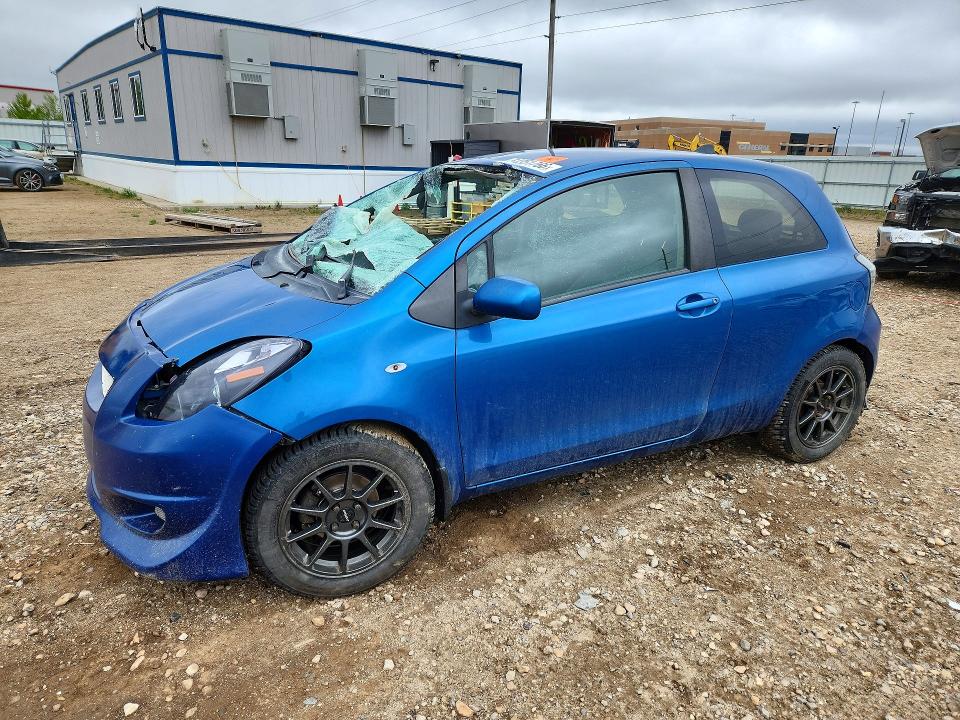 2007 Toyota Yaris VIN JTDJT923875125588 COPART salvage auction — FRONT END, Nd - Cert Of Title - Salvage Vehicl, sold $300 on 2026-07-06 (photo 1)