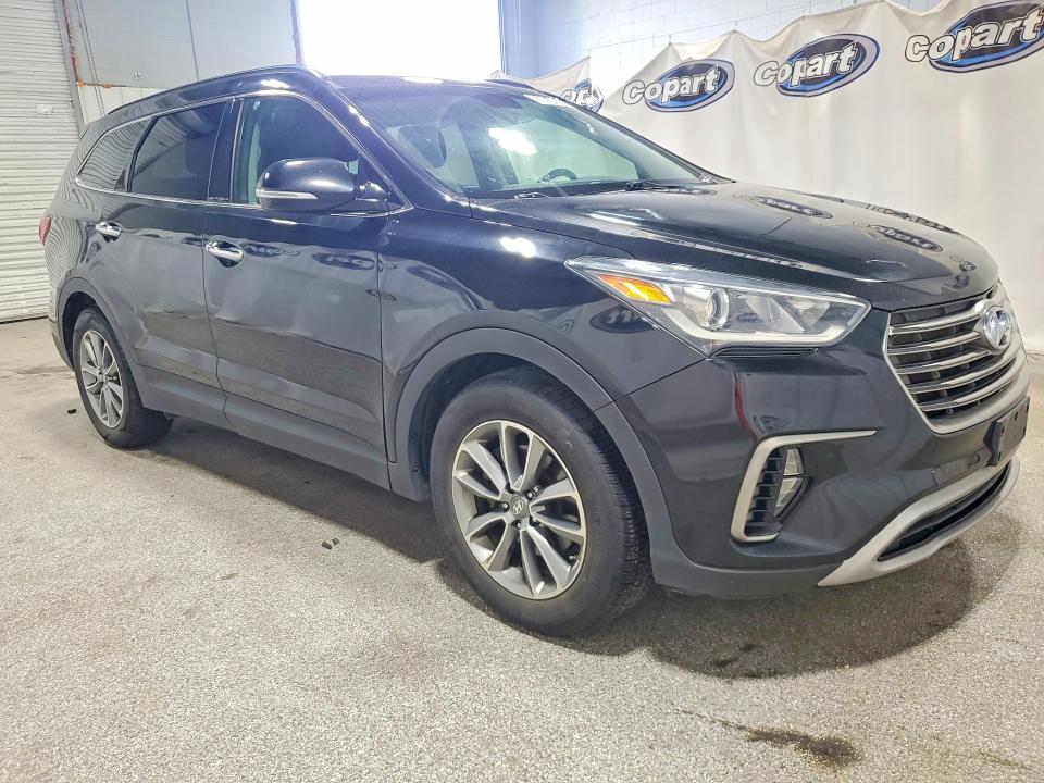 2017 Hyundai Santa fe VIN KM8SNDHFXHU234110 COPART salvage auction — REAR END, Wv - Certificate Of Title, sold $1,250 on 2026-07-14 (photo 4)