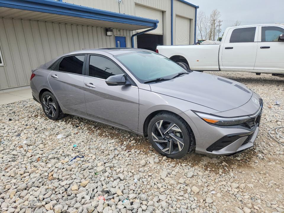 2025 Hyundai Elantra VIN KMHLS4DG8SU883133 COPART salvage auction — FRONT END, Mi - Cert Of Title-Salvage Vehicle, sold $6,200 on 2026-07-09 (photo 4)