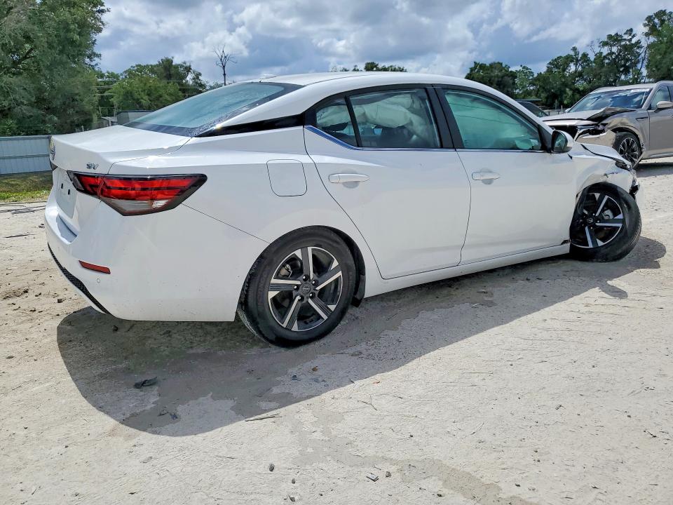 2024 Nissan Sentra VIN 3N1AB8CV3RY231050 COPART salvage auction — FRONT END, Fl - Certificate Of Title, sold $6,300 on 2026-07-20 (photo 3)