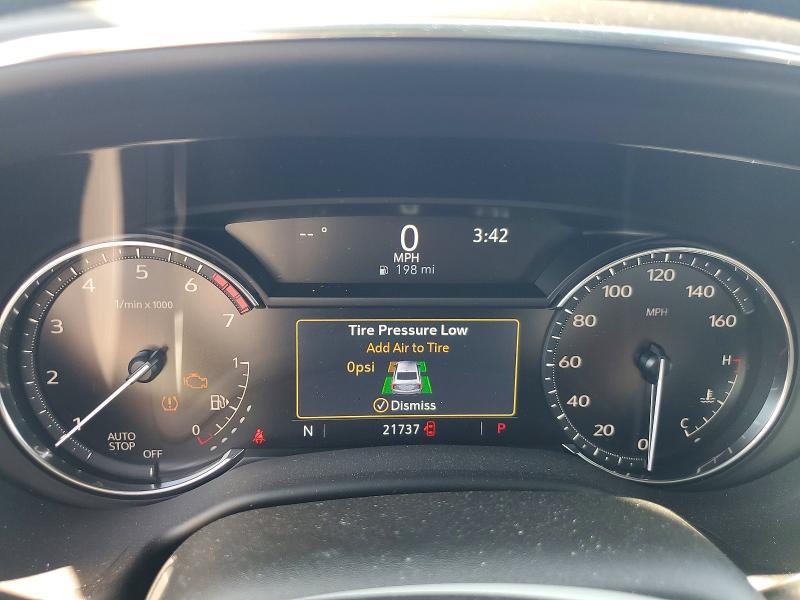 2021 Cadillac Ct5 VIN 1G6DN5RK3M0113986 COPART salvage auction — FRONT END, Nv - Salvage Title, sold $10,200 on 2026-07-02 (photo 9)