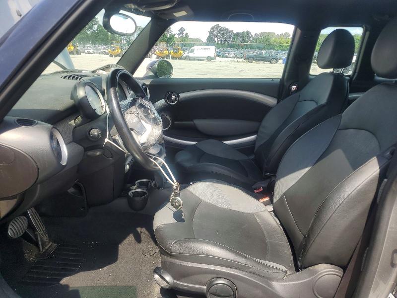 2009 Mini Cooper VIN WMWMM33529TP93650 COPART salvage auction — FRONT END, Nc - Salvage Certificate Of Title, sold $275 on 2026-07-21 (photo 7)