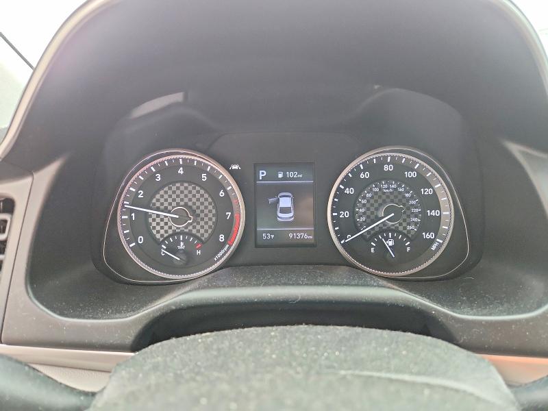 2020 Hyundai Elantra VIN KMHD84LF7LU022345 COPART salvage auction — HAIL, In - Cert Of Title-Salvage Title, sold $3,600 on 2026-07-20 (photo 9)