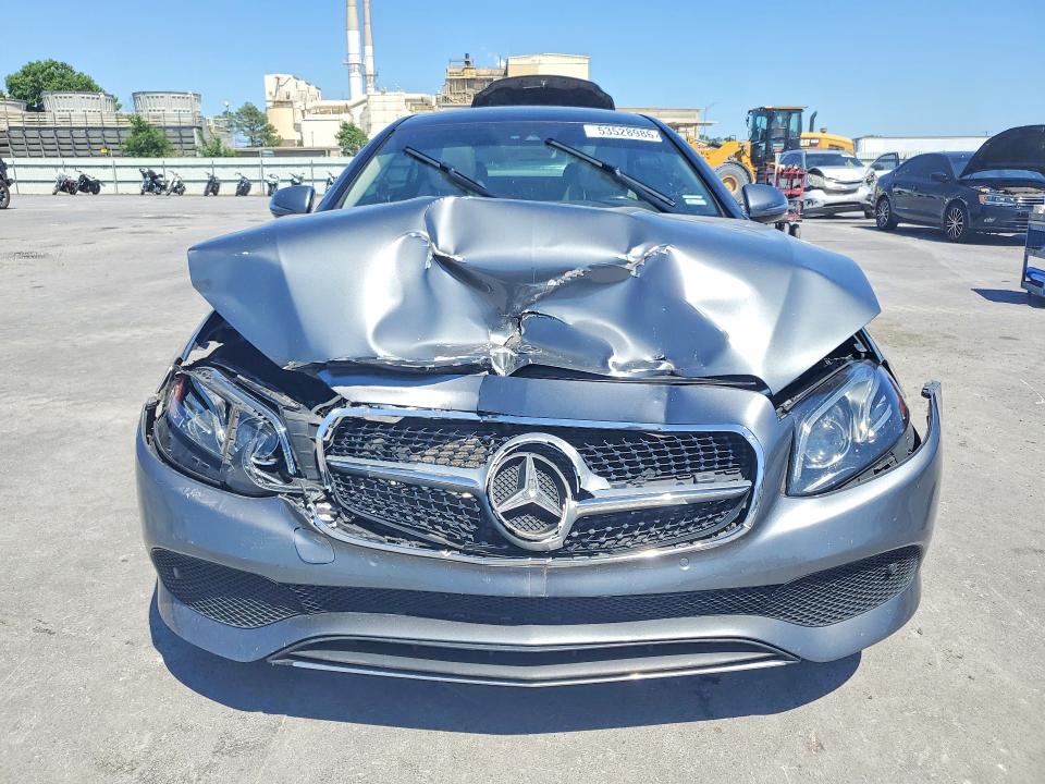 2018 Mercedes-benz E-klasse VIN WDD1J6GB1JF020984 COPART salvage auction — FRONT END, Ok - Cert Of Title-Salvage, sold $9,200 on 2026-07-22 (photo 5)