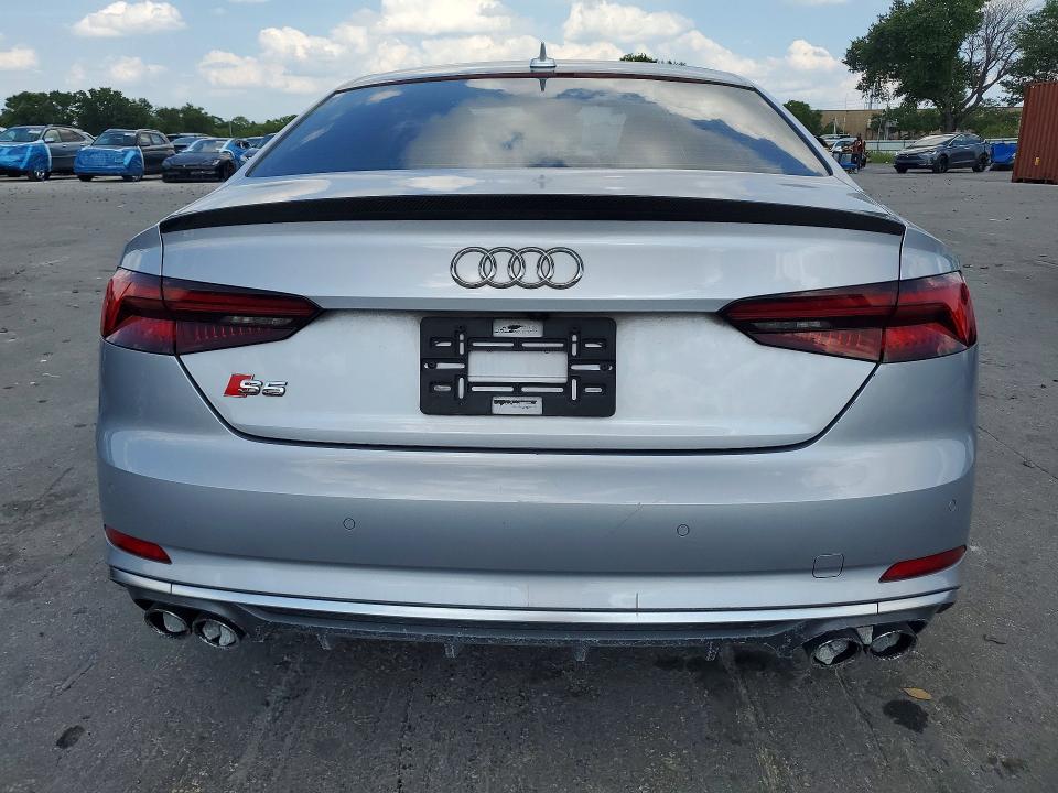 2018 Audi VIN WAUP4AF54JA017047 COPART salvage auction — MINOR DENT/SCRATCHES, In - Certificate Of Title (P), sold $10,900 on 2026-07-30 (photo 6)