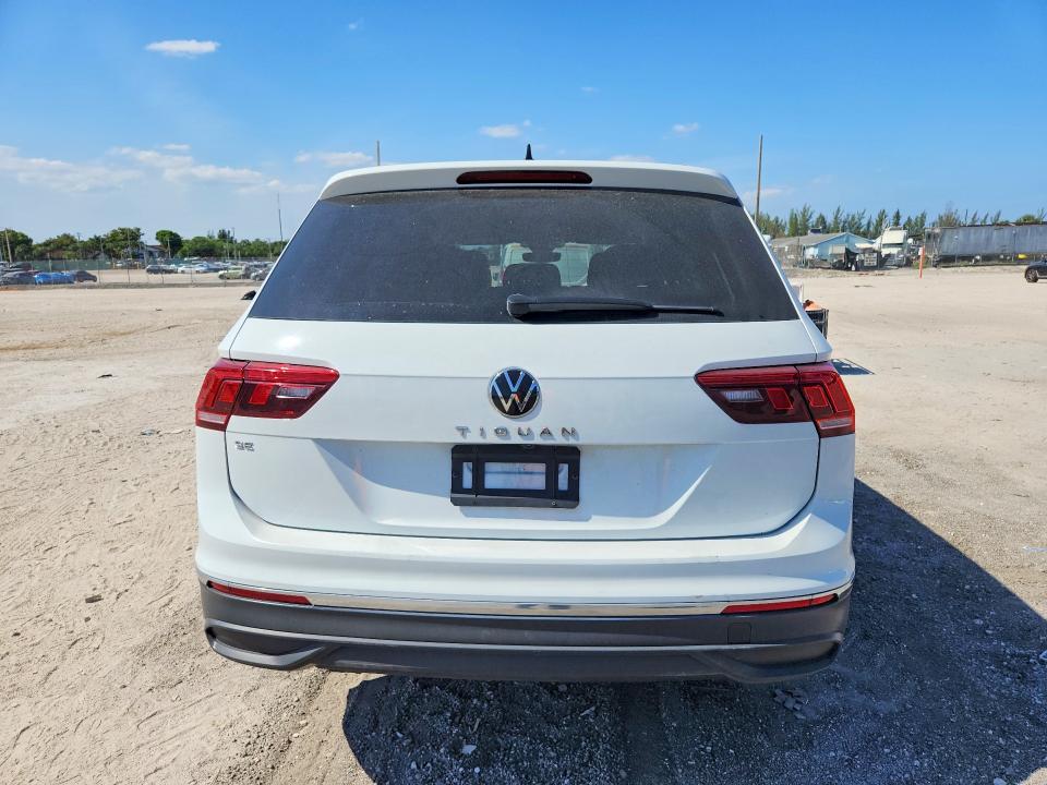 2024 Volkswagen Tiguan VIN 3VV3B7AX0RM031935 COPART salvage auction — FRONT END, FL - CERTIFICATE OF DESTRUCTION, sold $5,500 on 2026-07-02 (photo 6)