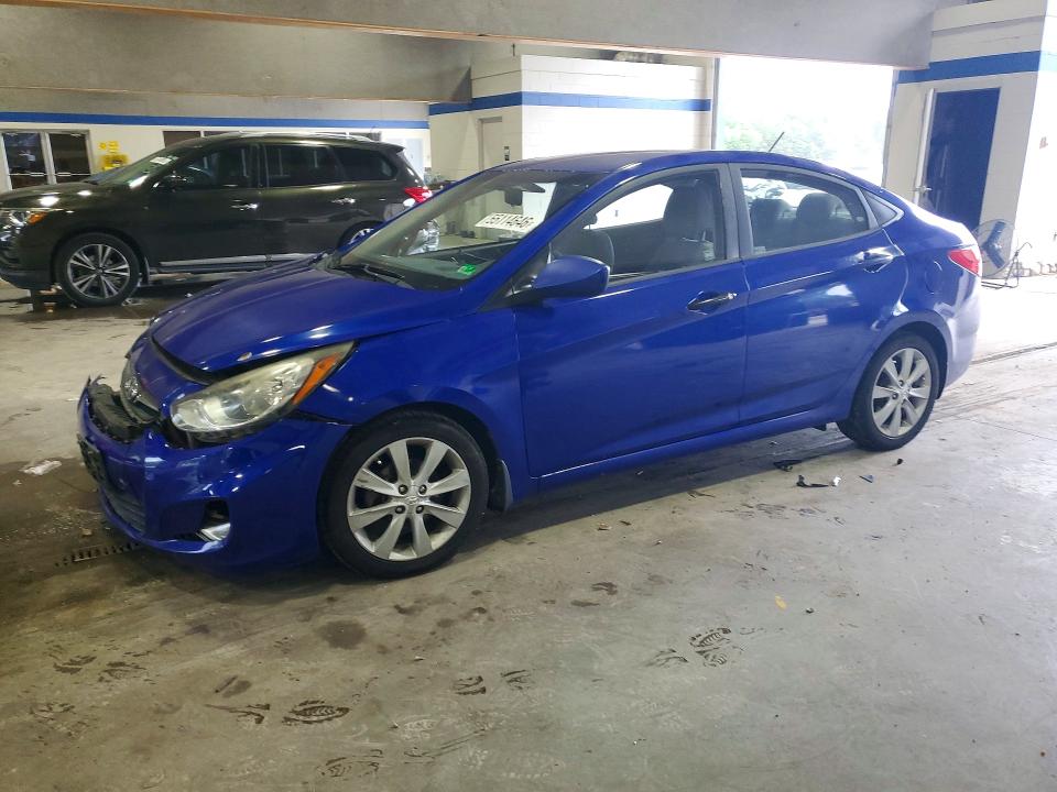 2013 Hyundai VIN KMHCU4AE9DU341877 COPART salvage auction — SIDE, Va - Certificate Of Title, sold $775 on 2026-07-17 (photo 1)
