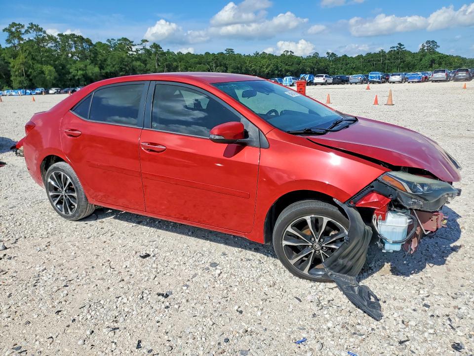 2018 Toyota Corolla VIN 5YFBURHEXJP756654 COPART salvage auction — FRONT END, Tx - Certificate Of Title, sold $225 on 2026-07-03 (photo 4)