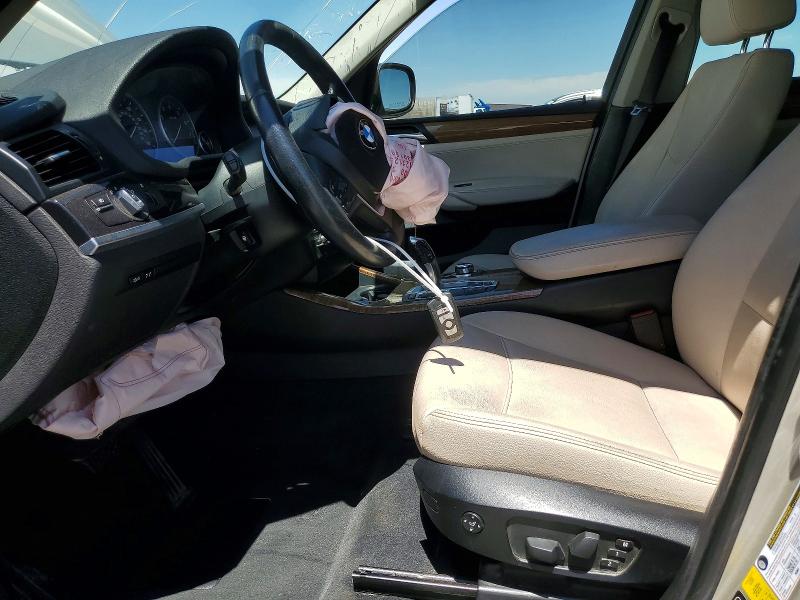 2013 BMW X3 VIN 5UXWX7C56DL980892 COPART salvage auction — FRONT END, Co - Public - Salvage Title, sold $1,850 on 2026-07-09 (photo 7)