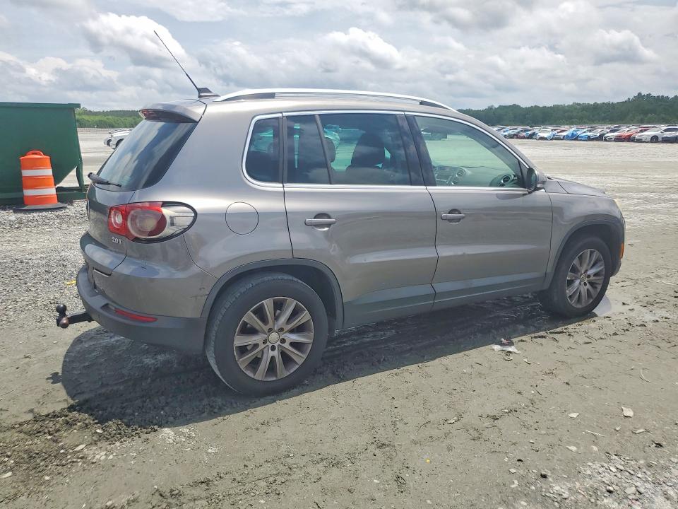 2009 Volkswagen Tiguan VIN WVGAV75N19W521334 COPART salvage auction — FRONT END, Sc - Cert Of Title-Salvage, sold $600 on 2026-07-20 (photo 3)