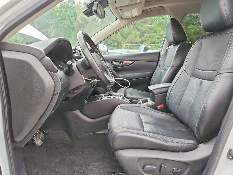 2017 Nissan Rogue VIN JN8AT2MT2HW405415 COPART salvage auction — FRONT END, VA - CERT OF TITLE - SALVAGE, sold $900 on 2026-07-28 (photo 7)