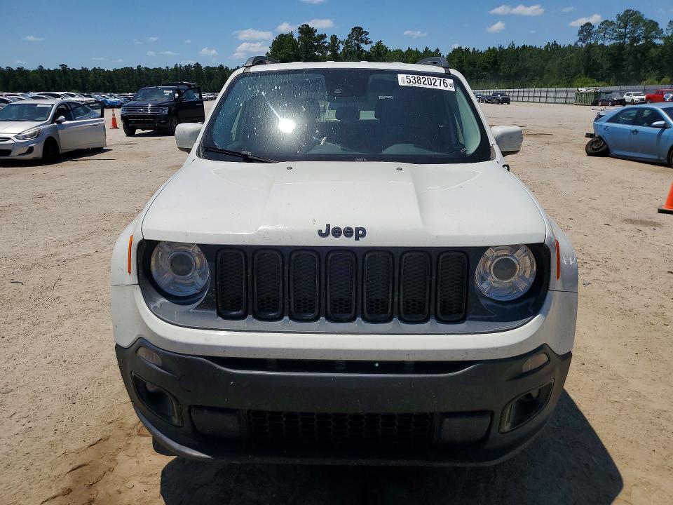 2017 Jeep Renegade VIN ZACCJBBB7HPG45433 COPART salvage auction — REAR END, SC - CERT OF TITLE-SALVAGE, sold $1,000 on 2026-07-08 (photo 5)