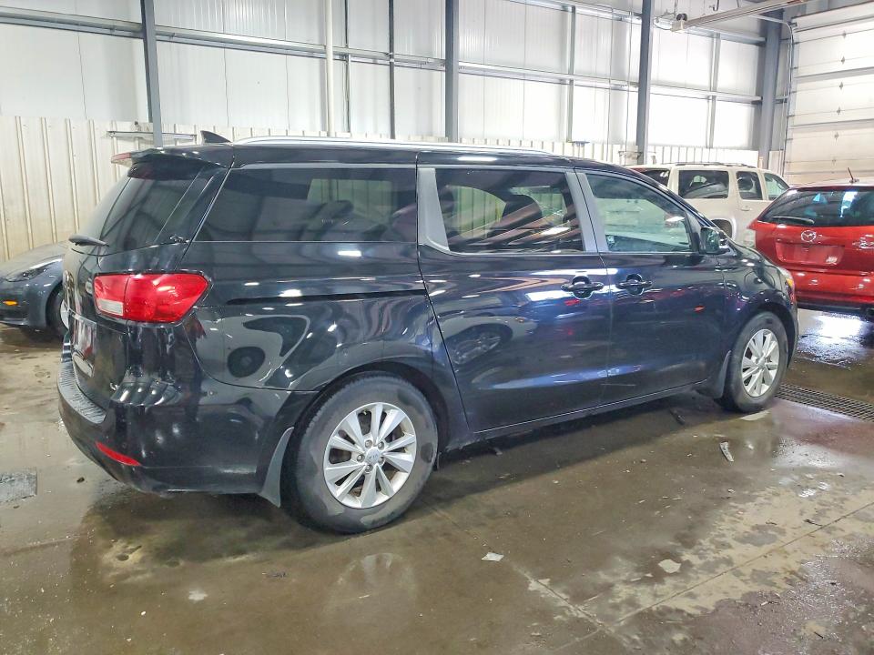 2016 Kia SEDONA VIN KNDMB5C1XG6099141 COPART salvage auction — HAIL, Mn - Cert Of Title-Salvage, sold $2,500 on 2026-07-02 (photo 3)