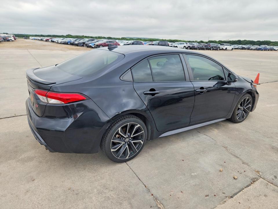2020 Toyota Corolla VIN JTDS4RCE7LJ035108 COPART salvage auction — HAIL, Tx - Certificate Of Title, sold $11,000 on 2026-07-02 (photo 3)