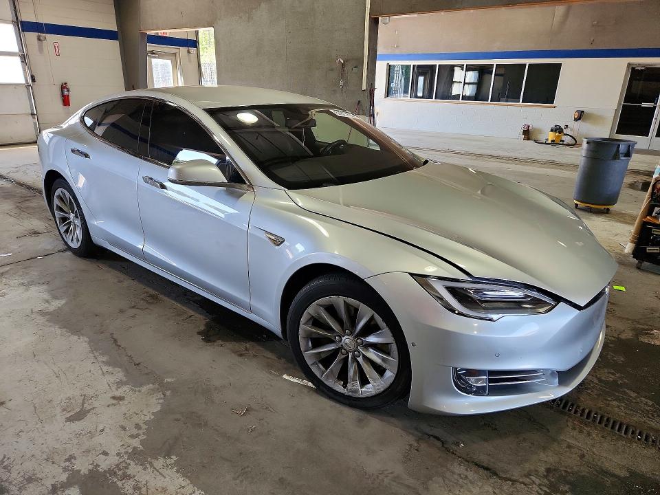 2016 Tesla Model s VIN 5YJSA1E13GF158504 COPART salvage auction — FRONT END, Va - Cert Of Title - Salvage, sold $5,200 on 2026-07-10 (photo 4)