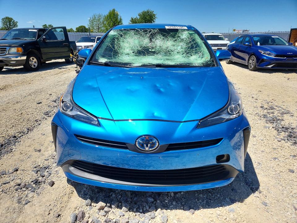 2022 Toyota VIN JTDKAMFU7N3186620 COPART salvage auction — HAIL, Mo - Salvage Certificate Of Title, sold $3,750 on 2026-07-06 (photo 5)