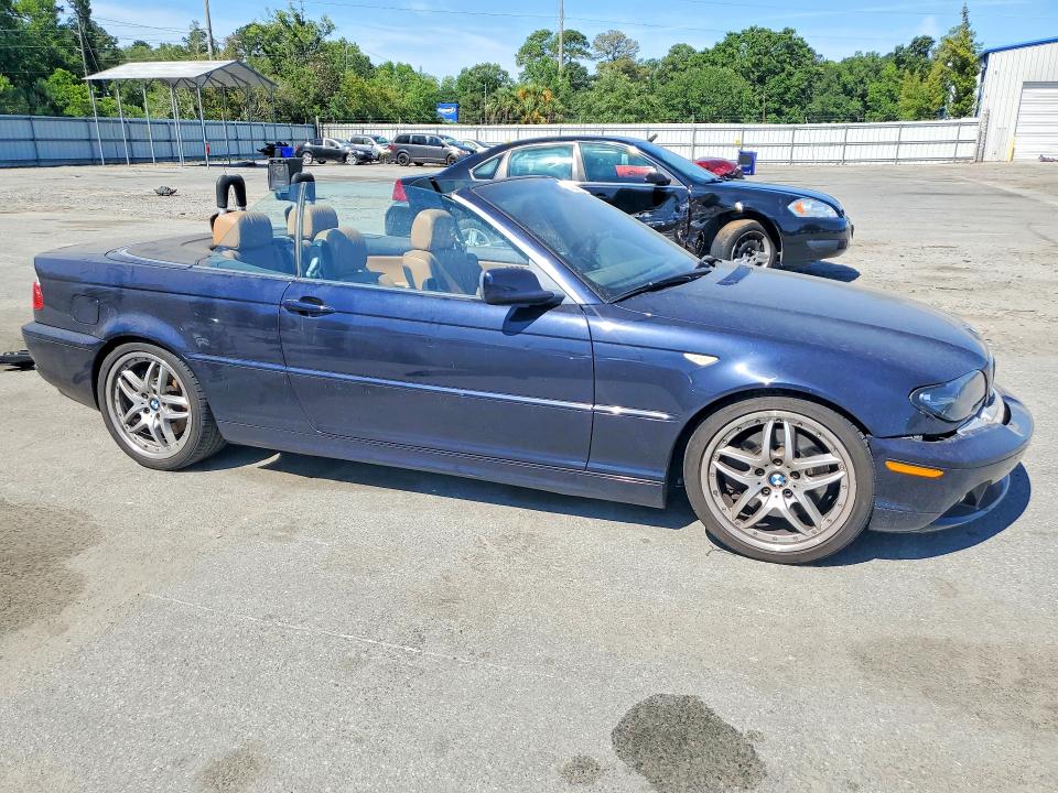 2004 BMW 3er VIN WBABW53464PL47894 COPART salvage auction — FRONT END, GA - CERT OF TITLE-SALVAGE, sold $950 on 2026-08-20 (photo 4)