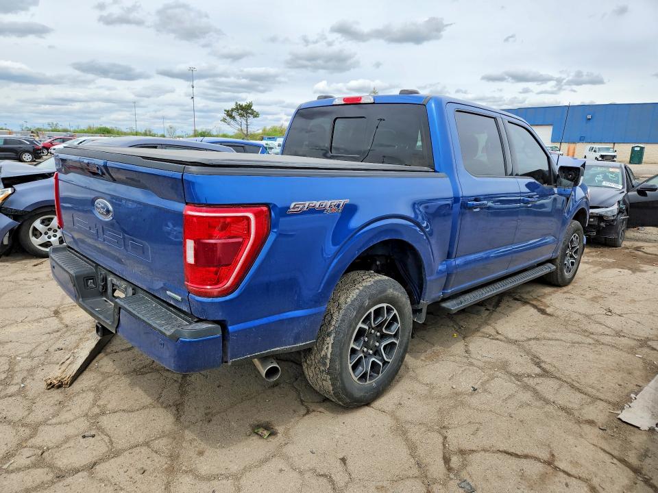 2023 Ford VIN 1FTEW1EP4PKE06278 COPART salvage auction — FRONT END, Mi - Certificate Of Title, sold $14,100 on 2026-07-02 (photo 3)