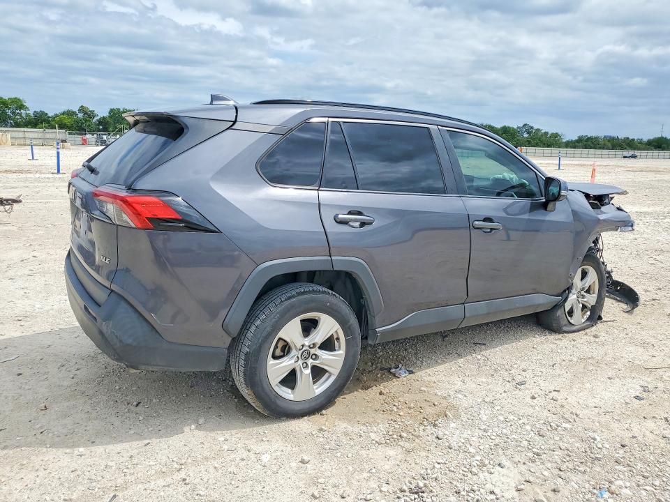 2020 Toyota Rav 4 VIN 2T3W1RFV7LW100272 COPART salvage auction — FRONT END, Tx - Salvage Vehicle Title, sold $5,600 on 2026-07-09 (photo 3)