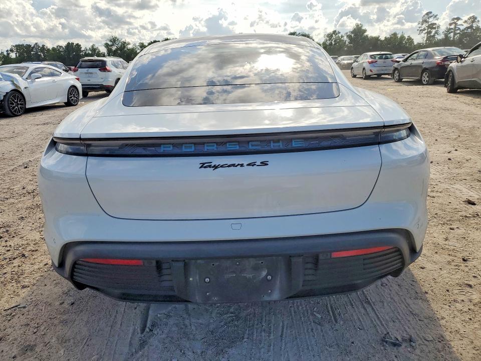 2021 Porsche Taycan VIN WP0AB2Y19MSA45989 COPART salvage auction — FRONT END, Tx - Salvage Vehicle Title, sold $24,600 on 2026-07-07 (photo 6)