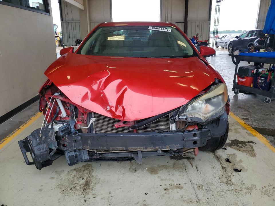 2015 Toyota Corolla VIN 5YFBURHE4FP329767 COPART salvage auction — FRONT END, Tx - Salvage Vehicle Title, sold $1,950 on 2026-07-09 (photo 5)
