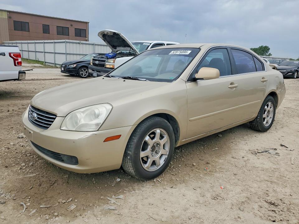 2008 Kia Optima VIN KNAGE123285269044 COPART salvage auction — REAR END, Ks - Cert Of Title-Salvage, sold $525 on 2026-07-07 (photo 1)