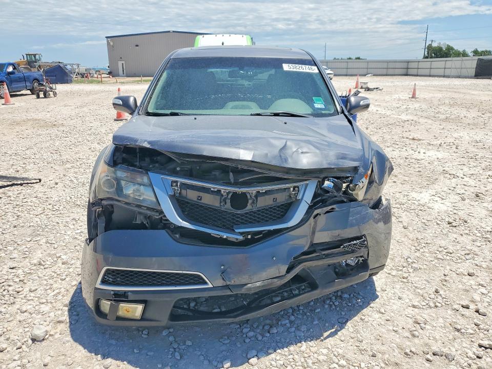 2011 Acura Mdx VIN 2HNYD2H67BH515372 COPART salvage auction — FRONT END, Tx - Salvage Vehicle Title, sold $650 on 2026-07-09 (photo 5)