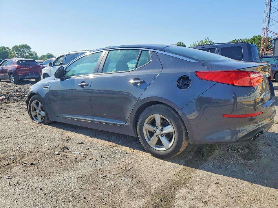 2015 Kia Optima VIN 5XXGM4A79FG459153 COPART salvage auction — UNDERCARRIAGE, In - Cert Of Title-Salvage Title, sold $425 on 2026-07-13 (photo 2)