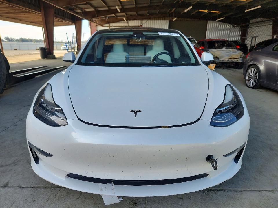 2022 Tesla Model 3 VIN 5YJ3E1EB0NF261619 COPART salvage auction — FRONT END, CA - SALVAGE CERTIFICATE, sold $8,300 on 2026-07-13 (photo 5)