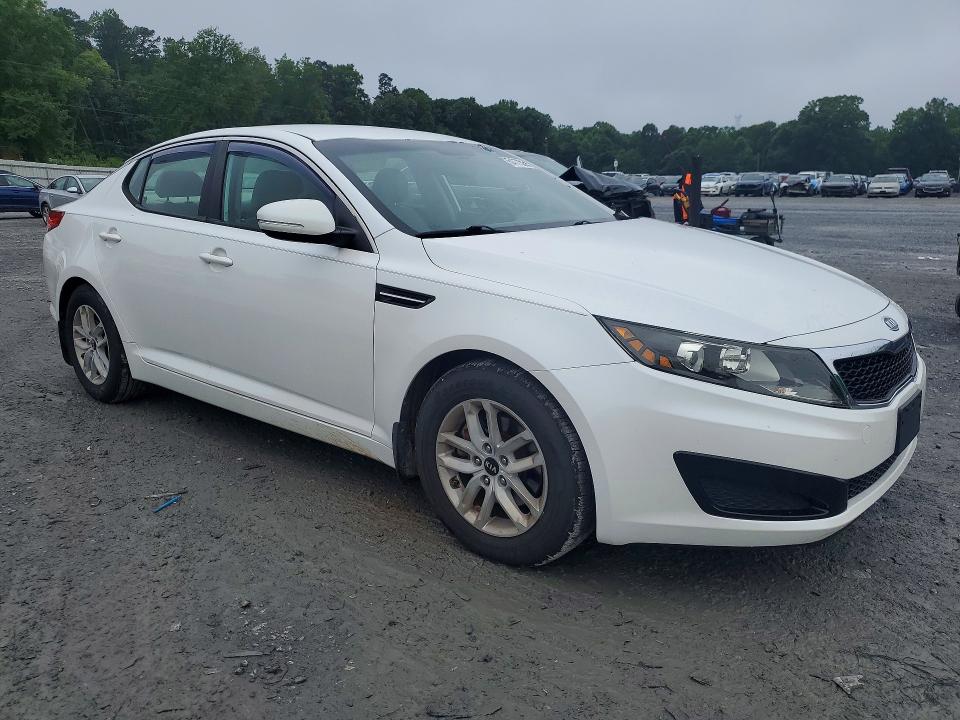 2011 Kia Optima VIN KNAGM4A76B5084513 COPART salvage auction — SIDE, Nc - Salvage Certificate Of Title, sold $1,400 on 2026-07-08 (photo 4)