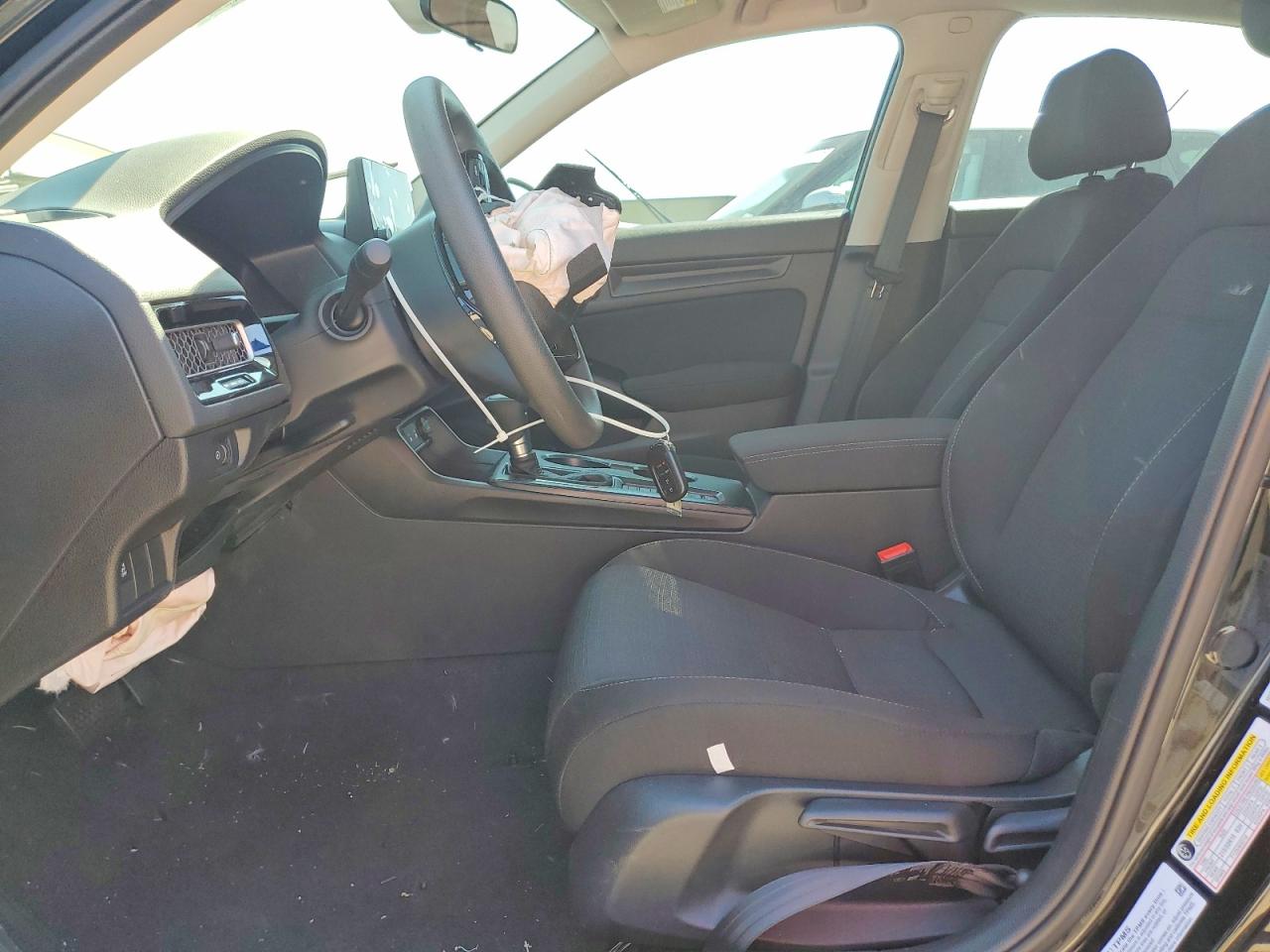 2026 Honda Civic VIN 2HGFE2F24TH576269 COPART salvage auction — Front End, TX - SALVAGE VEHICLE TITLE, sold $7,000 on 2026-07-09 (photo 7)