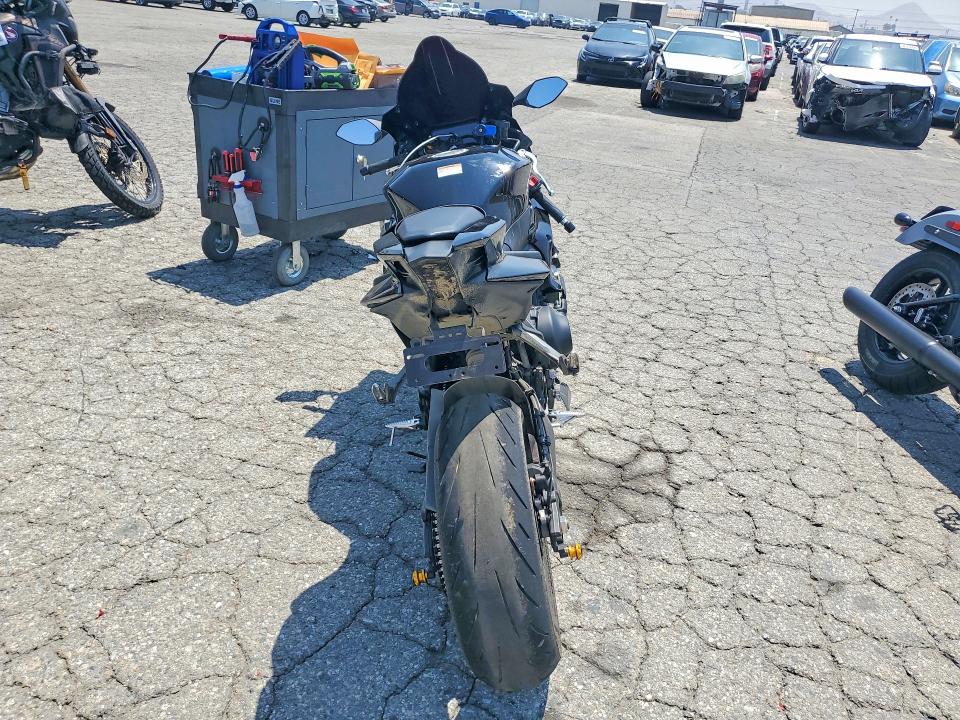 2025 Yamaha VIN JYARNA3Y2SA000459 COPART salvage auction — FRONT END, Ca - Salvage Certificate, sold $6,200 on 2026-07-09 (photo 4)