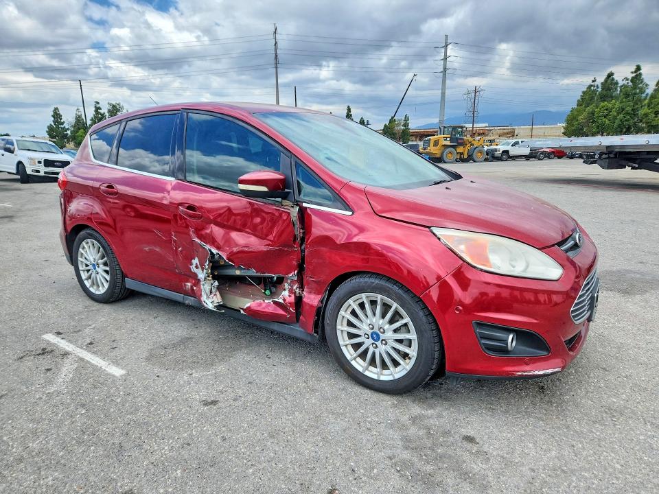 2013 Ford C-max VIN 1FADP5CUXDL516496 COPART salvage auction — SIDE, Ca - Salvage Certificate, sold $425 on 2026-07-03 (photo 4)