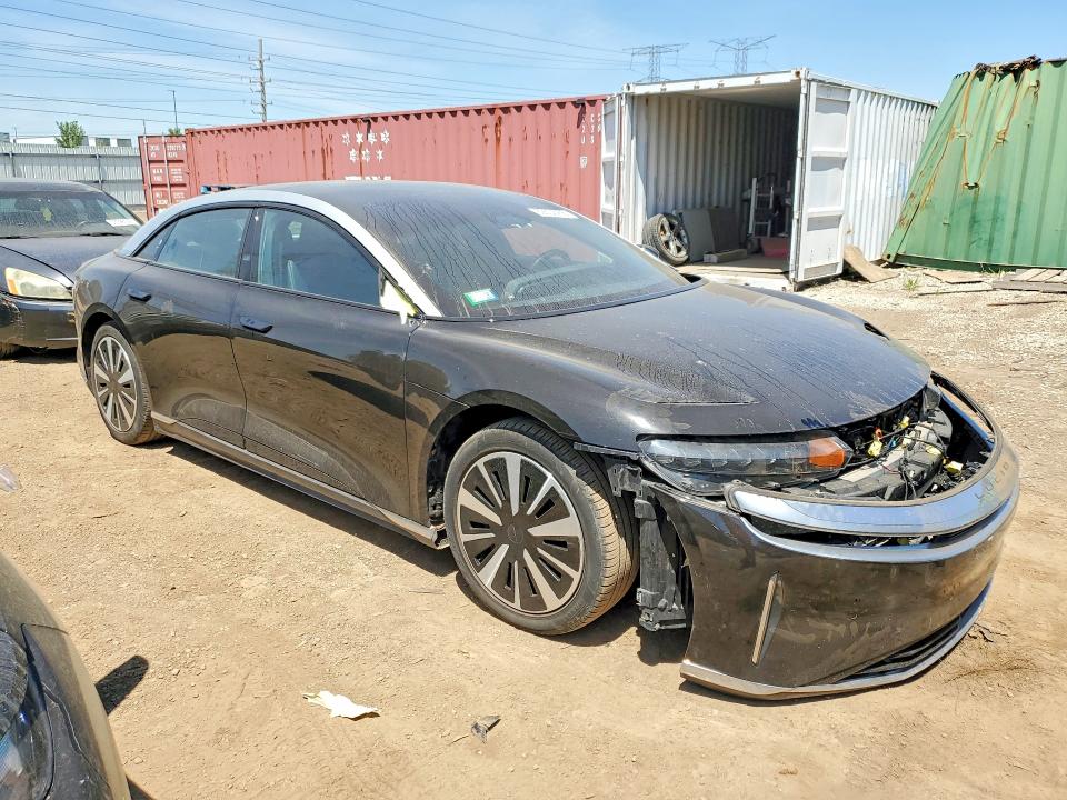 2023 Lucid VIN 50EA1TEA1PA005258 COPART salvage auction — UNDERCARRIAGE, Il - Salvage Certificate, sold $10,100 on 2026-07-16 (photo 4)