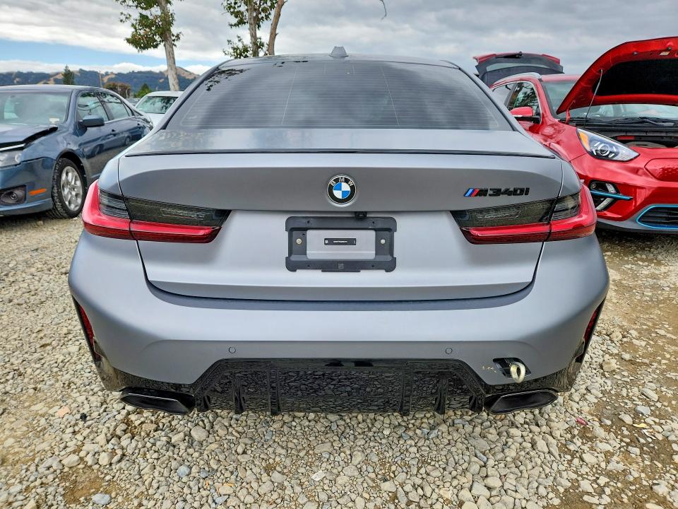 2025 BMW M3 VIN 3MW59FT02S8F82781 COPART salvage auction — FRONT END, Ca - Salvage Certificate, sold $15,700 on 2026-07-28 (photo 6)