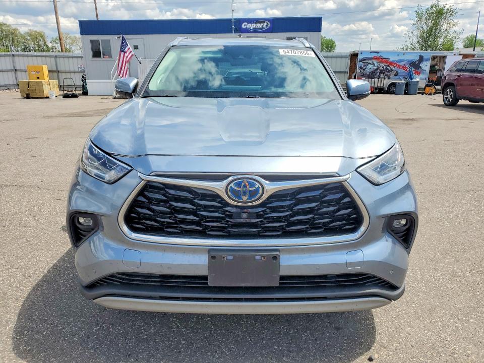 2021 Toyota Highlander VIN 5TDEBRCH8MS025110 COPART salvage auction — SIDE, Mn - Cert Of Title-Salvage, sold $1,200 on 2026-07-28 (photo 5)