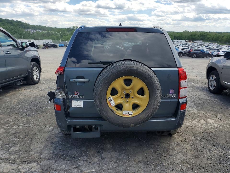 2007 Suzuki Grand vitara VIN JS3TE947374200496 COPART salvage auction — REAR END, PA - CERTIFICATE OF SALVAGE, sold $600 on 2026-07-17 (photo 6)