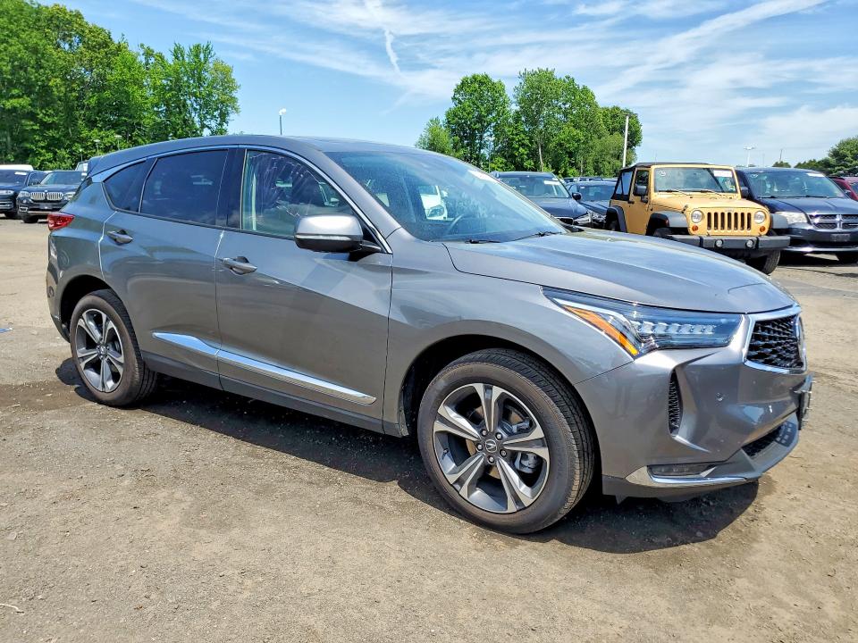 2024 Acura Rdx VIN 5J8TC2H78RL020270 COPART salvage auction — SIDE, Ct - Cert Of Title-Salvage, sold $15,800 on 2026-07-02 (photo 4)