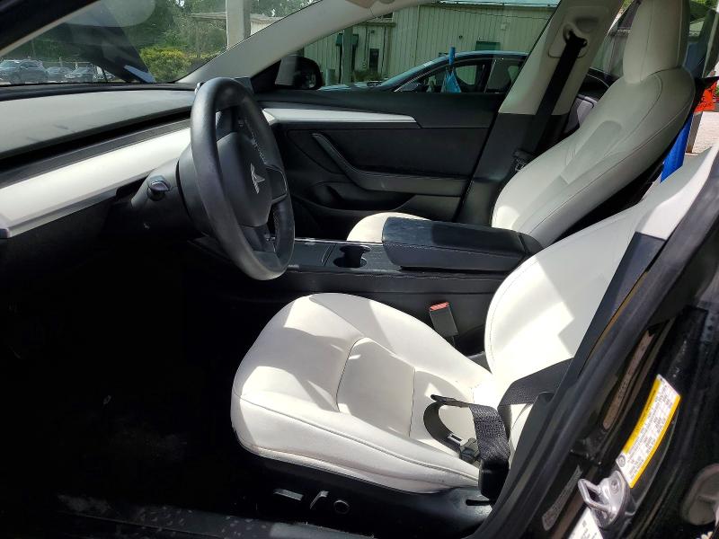 2021 Tesla Model 3 VIN 5YJ3E1EA3MF095862 COPART salvage auction — REAR END, AL - CERT OF TITLE-SALVAGE TITLE (P), sold $250 on 2026-07-28 (photo 7)
