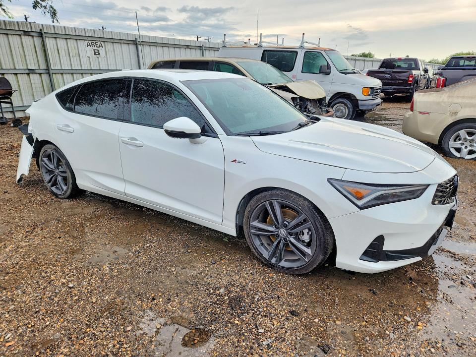 2024 Acura Integra VIN 19UDE4H63RA025146 COPART salvage auction — REAR END, Tx - Salvage Vehicle Title, sold $12,100 on 2026-07-15 (photo 4)