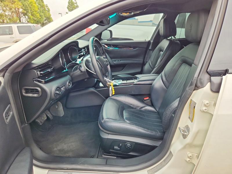 2016 Maserati Quattroporte VIN ZAM56RPA3G1184356 COPART salvage auction — REAR END, Ca - Salvage Certificate, sold $2,950 on 2026-07-02 (photo 7)