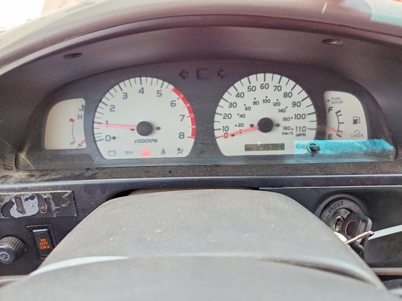 2002 Toyota Tacoma VIN 5TEWN72N72Z892540 COPART salvage auction — FRONT END, Or - Salvage Title Certificate, sold $4,000 on 2026-07-07 (photo 9)