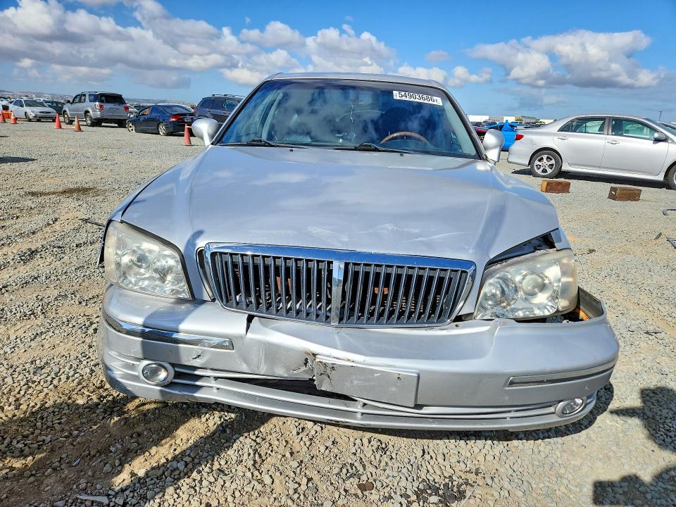 2004 Hyundai Xg VIN KMHFU45E04A320697 COPART salvage auction — FRONT END, CA - SALVAGE CERTIFICATE, sold $125 on 2026-07-31 (photo 5)