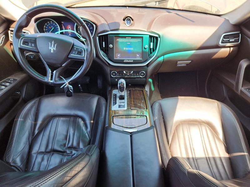 2014 Maserati Ghibli VIN ZAM57RTA7E1113595 COPART salvage auction — MECHANICAL, WA - CERT OF OWNERSHIP-REBUILT, sold $350 on 2026-08-07 (photo 8)
