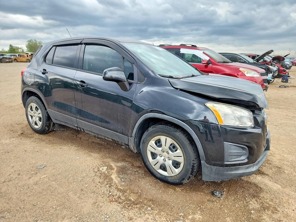 2016 Chevrolet Trax VIN KL7CJKSB3GB635035 COPART salvage auction — FRONT END, Il - Salvage Certificate, sold $675 on 2026-07-30 (photo 4)