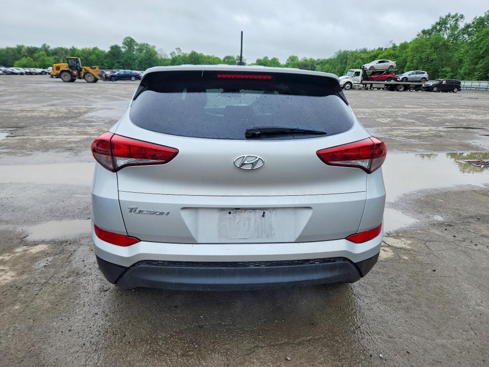 2017 Hyundai Tucson VIN KM8J23A43HU285939 COPART salvage auction — FRONT END, Pa - Certificate Of Salvage, sold $1,800 on 2026-07-16 (photo 6)