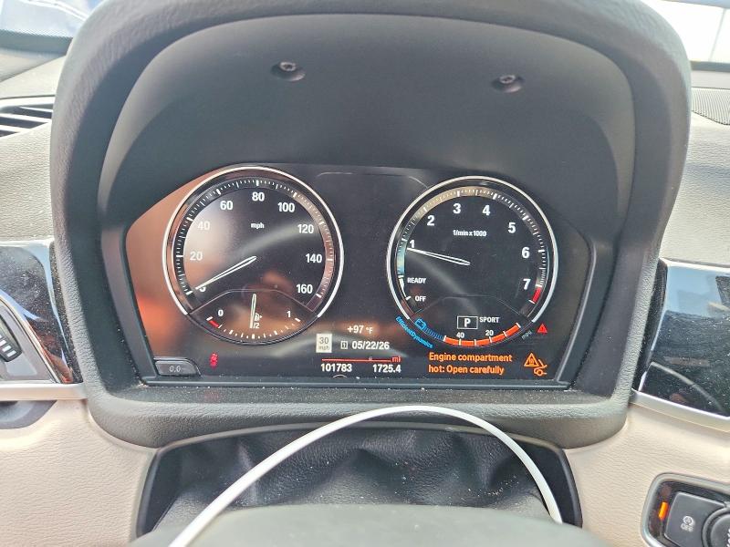 2019 BMW X1 VIN WBXHT3C54K5L37167 COPART salvage auction — HAIL, Tx - Certificate Of Title, sold $5,100 on 2026-07-17 (photo 9)