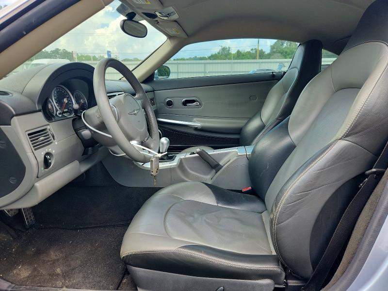 2006 Chrysler Crossfire VIN 1C3AN69L96X067402 COPART salvage auction — FRONT END, La - Cert Of Title-Salvage, sold $350 on 2026-07-16 (photo 7)